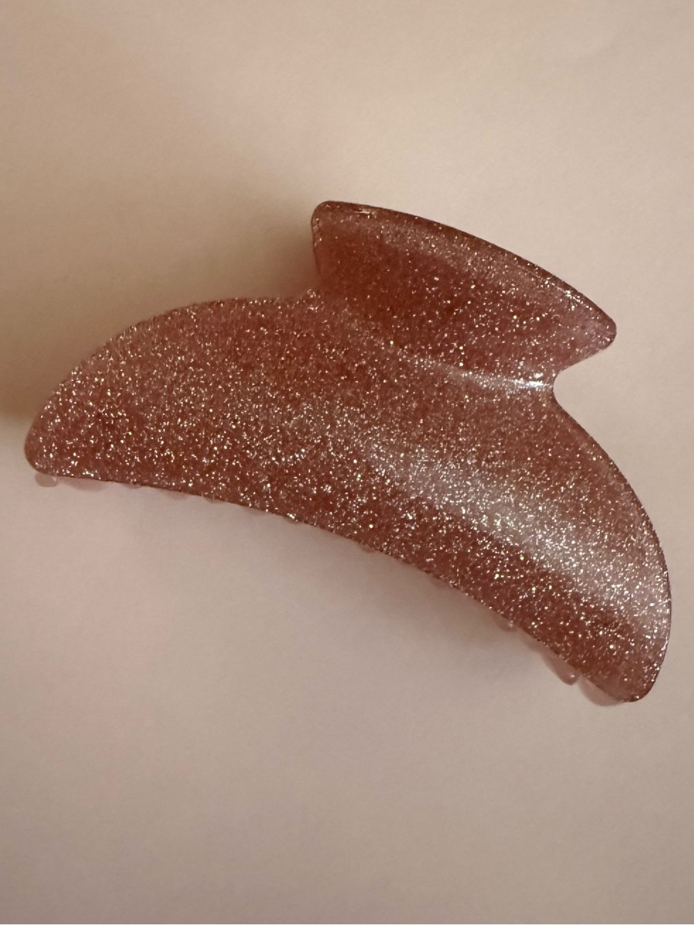 Insert Name Here Hair Pink Glitter Jelly Claw Clip - Non-Slip Extra Durable Clip - Picture 9 of 15